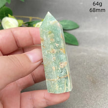 Load image into Gallery viewer, 1PC Natural Rare Green Emerald Crystal Obelisk for Healing