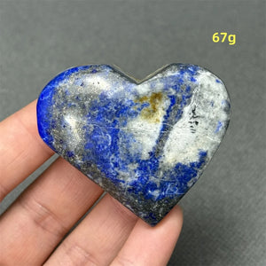 Lapis Lazuli Polished Heart Stone