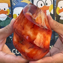 Load image into Gallery viewer, 1PC Natural Carnelian Crystal Quartz Flame Specimen Home Decor
