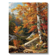 Load image into Gallery viewer, 5D Diamond Art Painting Aurora Landscape Mosaic Embroidery Cross Stitch Kit Full Round Rhinestone DIY Wall Home Decor