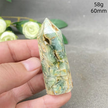 Load image into Gallery viewer, 1PC Natural Rare Green Emerald Crystal Obelisk for Healing