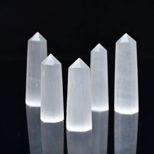 Load image into Gallery viewer, 1PC Natural Selenite Crystal Healing Obelisk