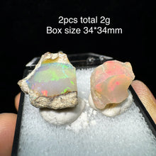 Load image into Gallery viewer, 1PC Natural Rare Ethiopia Opal Mineral Specimen for Healing