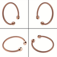 Load image into Gallery viewer, Magnetic Copper Healing Bracelet Bangle