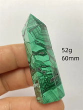 Load image into Gallery viewer, 1PC Natural Malachite Free Form Obelisk Mineral Specimen for Healing