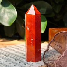 Load image into Gallery viewer, 1PC Natural Red Jasper Crystal Obelisk for Healing
