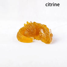 Load image into Gallery viewer, 1PC Natural Crystal Dragon Figurine Sculpture for Home Office Decoration