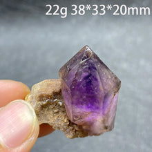 Load image into Gallery viewer, 1PC Natural Raw Super Seven Phantom Amethyst Crystal with Rough Quartz Mineral for Healing
