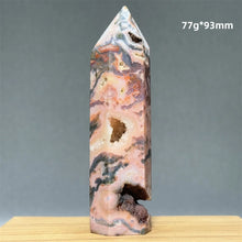 Load image into Gallery viewer, 1PC Natural Aquatic Moss Mineral Quartz Obelisk for Healing
