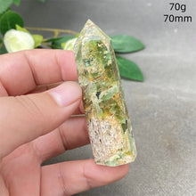 Load image into Gallery viewer, 1PC Natural Rare Green Emerald Crystal Obelisk for Healing
