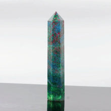 Load image into Gallery viewer, 1PC Natural Ruby Kyanite Crystal Ore Mineral Obelisk for Healing