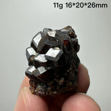 Load image into Gallery viewer, Natural Inner Mongolia Garnet Crystal Specimen – Raw Mineral Stone for Collection &amp; Home Decor