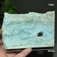 Load image into Gallery viewer, Natural Hemimorphite Mineral Raw Crystal Slice Home Decor