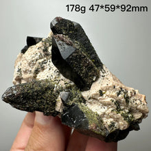 Load image into Gallery viewer, Natural Epidote Feldspar Quartz Ore Specimen Home Decor