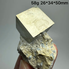 Load image into Gallery viewer, 1PC Natural Spain Pyrite Cube Crystal Specimen for Healing