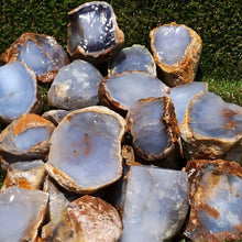 Load image into Gallery viewer, 1PC Chalcedony Raw Stone Specimen Home Decor