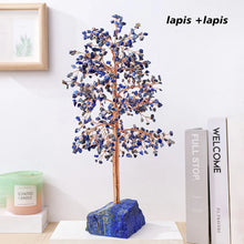 Load image into Gallery viewer, 1PC Natural Lapis lazuli Crushed Citrine Money Tree
