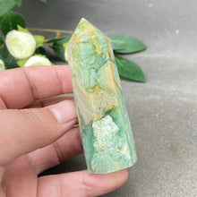 Load image into Gallery viewer, 1PC Natural Rare Green Emerald Crystal Obelisk for Healing