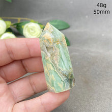 Load image into Gallery viewer, 1PC Natural Rare Green Emerald Crystal Obelisk for Healing