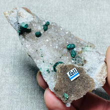 Load image into Gallery viewer, Natural Spherical Malachite Crystal Cluster – Raw Mineral Specimen for Collection &amp; Home Decor