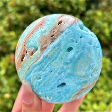 Load image into Gallery viewer, Natural Hemimorphite Sphere Home Decor