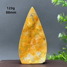 Load image into Gallery viewer, Natural Bumblebee Jasper Freeform Crystal Specimen – Rare Raw Mineral Stone for Collection &amp; Home Decor
