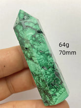 Load image into Gallery viewer, 1PC Natural Malachite Free Form Obelisk Mineral Specimen for Healing
