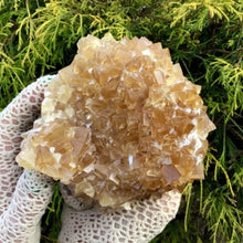 Load image into Gallery viewer, 1PC Large High Quality Citrine Cluster Calcite Flower-like Structure