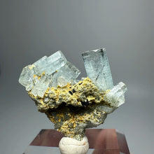Load image into Gallery viewer, Natural Namibian Aquamarine Crystal Specimen – Raw Gemstone Mineral Stone for Collection &amp; Home Decor