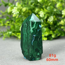 Load image into Gallery viewer, Natural Malachite Free Form Obelisk Raw Mineral Specimen for Healing