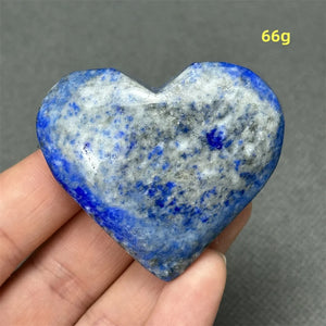 Lapis Lazuli Polished Heart Stone