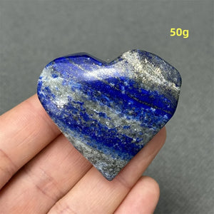 Lapis Lazuli Polished Heart Stone