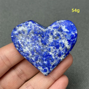 Lapis Lazuli Polished Heart Stone