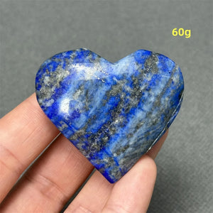 Lapis Lazuli Polished Heart Stone