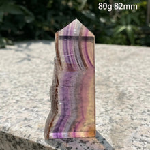 Load image into Gallery viewer, 1PC Natural Fluorite Crystal Polished Obelisk for Healing