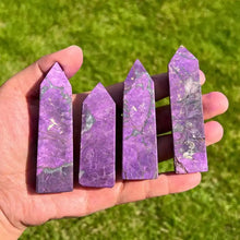 Load image into Gallery viewer, 1PC Natural Purpurite Raw Crystal Obelisk for Healing