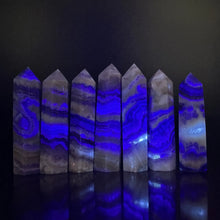 Load image into Gallery viewer, 1PC Natural Flourite Agate Crystal Obelisk for Healing