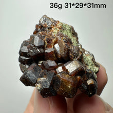 Load image into Gallery viewer, Natural Inner Mongolia Garnet Crystal Specimen – Raw Mineral Stone for Collection &amp; Home Decor