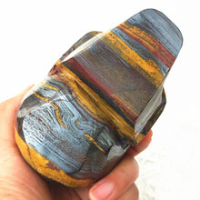 Load image into Gallery viewer, 1.3kg Natural Tigers Eye Crystal Skull Carving