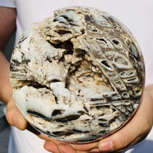 Load image into Gallery viewer, Natural Sphalerite Sphere Crystal Geode for Healing