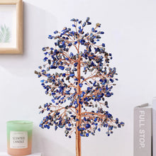 Load image into Gallery viewer, 1PC Natural Lapis lazuli Crushed Citrine Money Tree