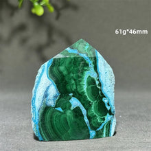 Load image into Gallery viewer, 1PC Natural Chrysocolla Mineral Obelisk Specimen for Healing