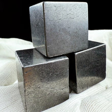 Load image into Gallery viewer, Natural Shungite Cube – Polished Crystal Mineral Stone for Office, Bedroom &amp; Home Decor