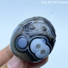 Load image into Gallery viewer, Natural Sardonyx Agate Alxa Gobi Eye Mineral Specimen for Energy Healing