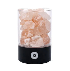 Himalayan Salt Lamp Night Light Negative Ion Air Purification Sleep Aid