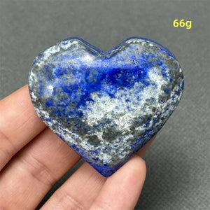 Lapis Lazuli Polished Heart Stone