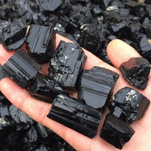 Load image into Gallery viewer, 1PC 10-1000g Natural Black Tourmaline Raw Mineral Specimen