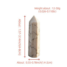 Load image into Gallery viewer, 1PC Natural Howlite Crystal Obelisk for Healing