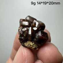 Load image into Gallery viewer, Natural Inner Mongolia Garnet Crystal Specimen – Raw Mineral Stone for Collection &amp; Home Decor