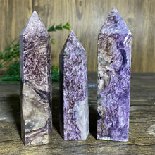 Load image into Gallery viewer, 1PC Natural Charoite Quartz Crystal Obelisk for Healing